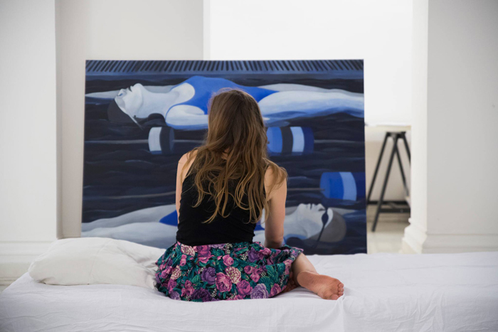 painting in artotheque moravian gallery logo