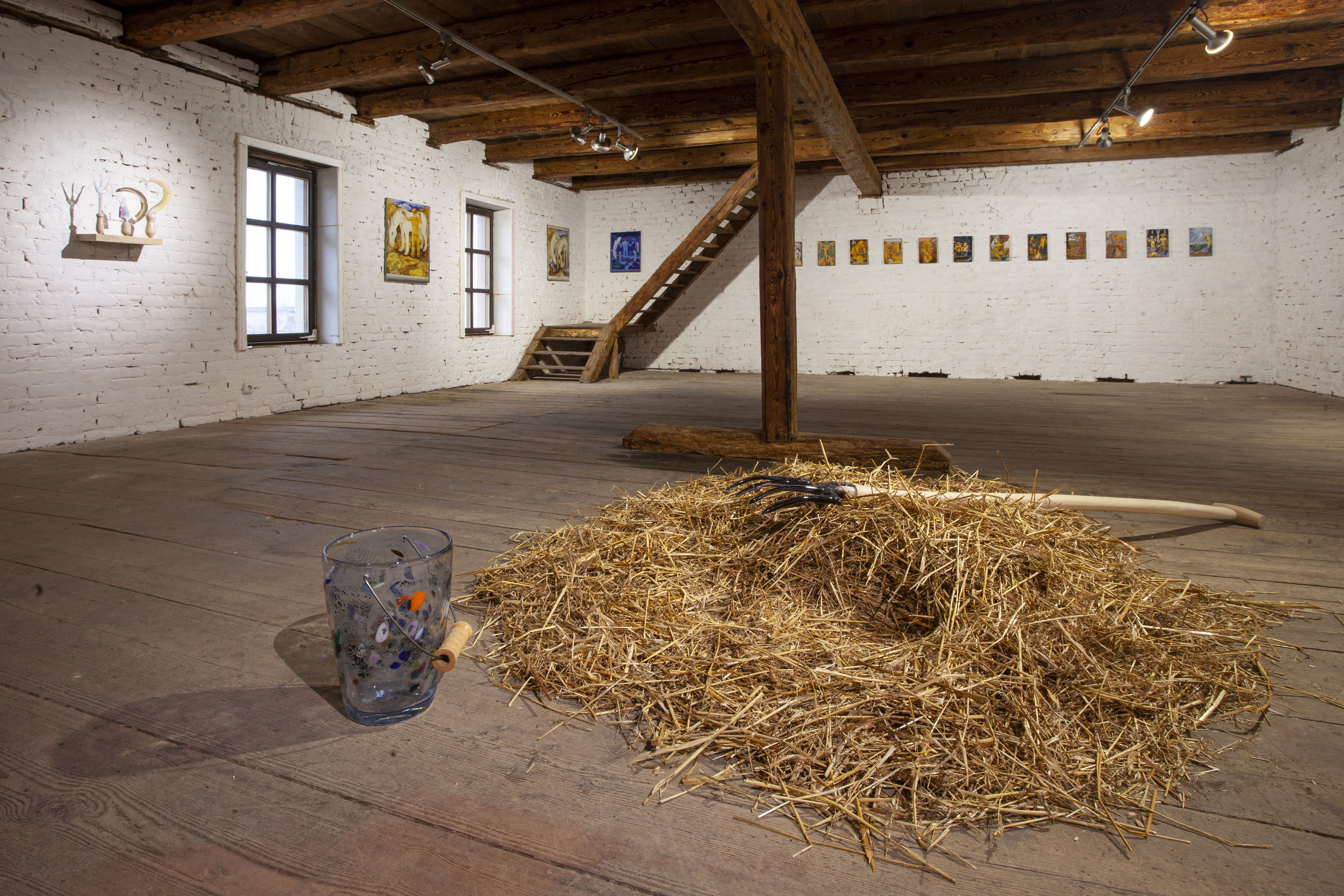 Shed of Christ Gardener exhibition by Lištica