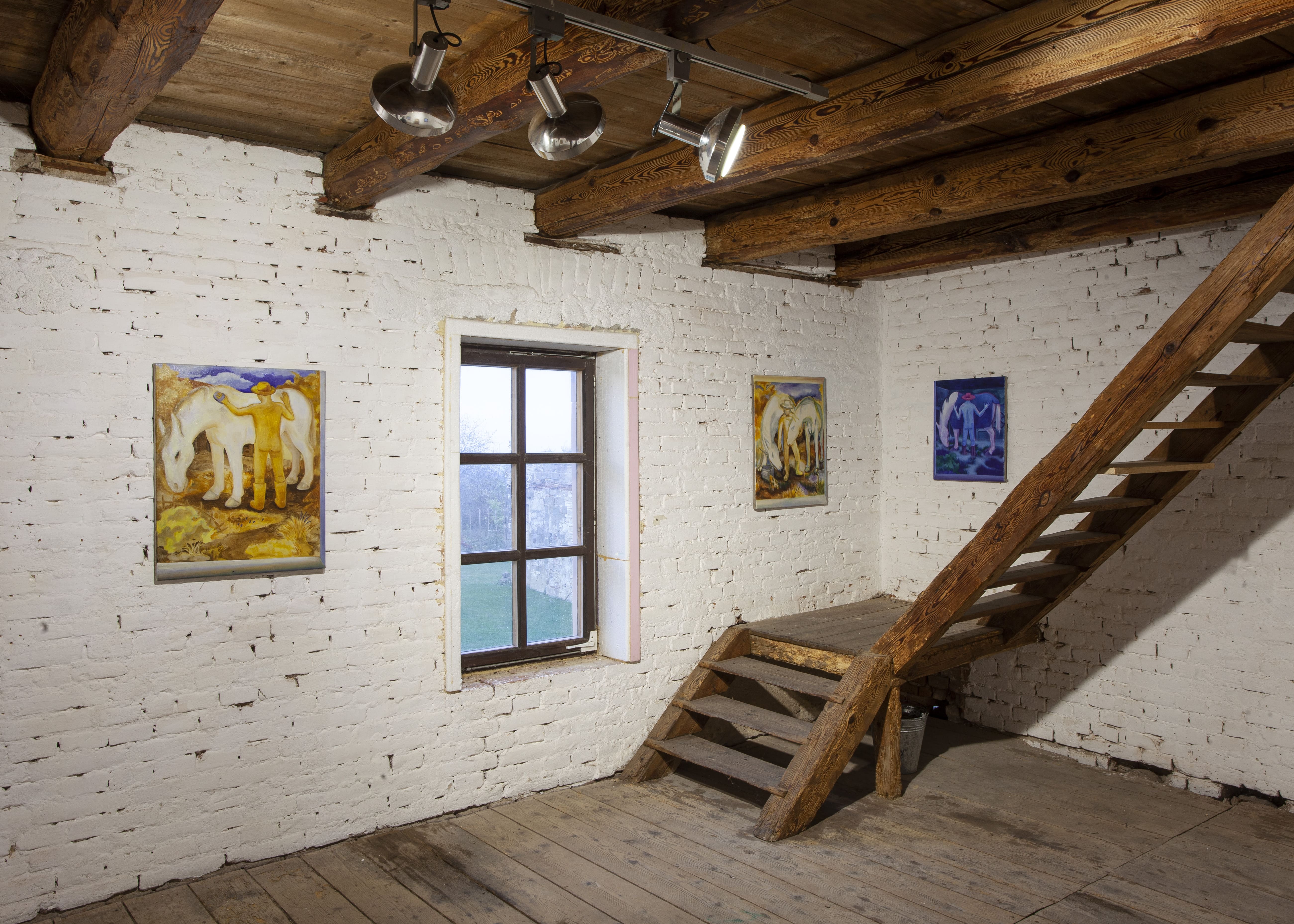 Výstava Kůlna Krista Zahradníka v Bohemia Farmstudio, Lištica