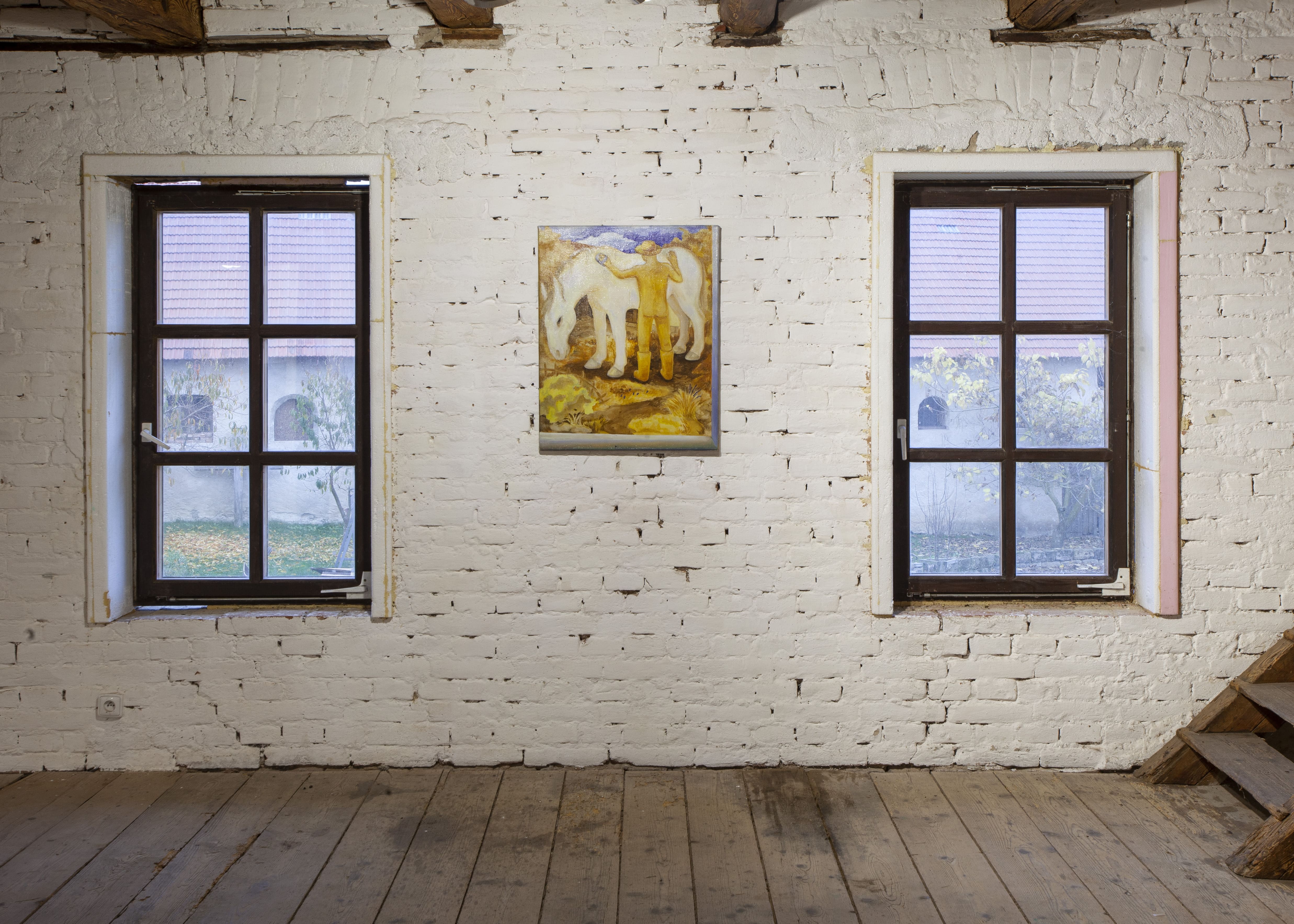 Výstava Kůlna Krista Zahradníka v Bohemia Farmstudio, Lištica
