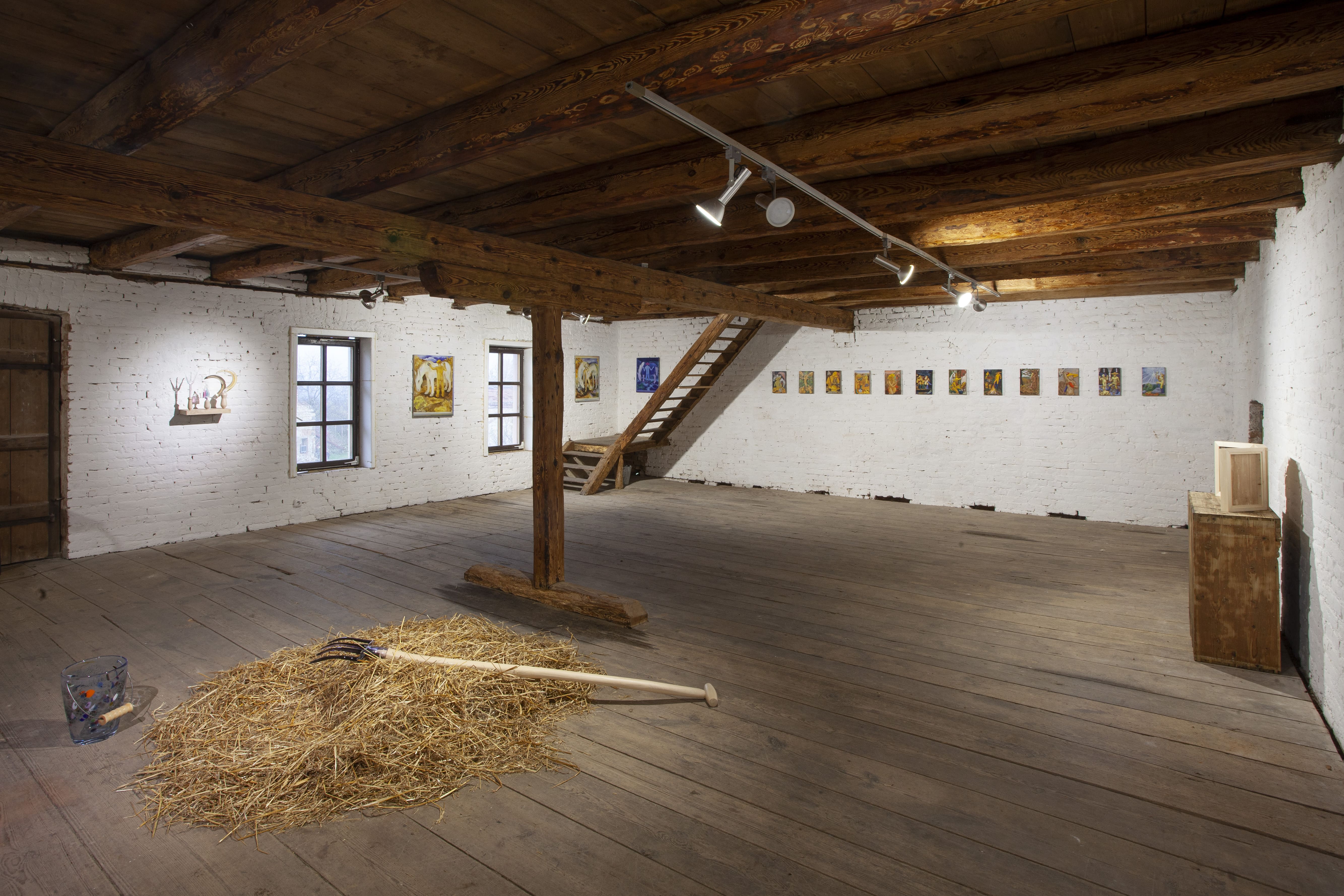 Výstava Kůlna Krista Zahradníka v Bohemia Farmstudio, Lištica