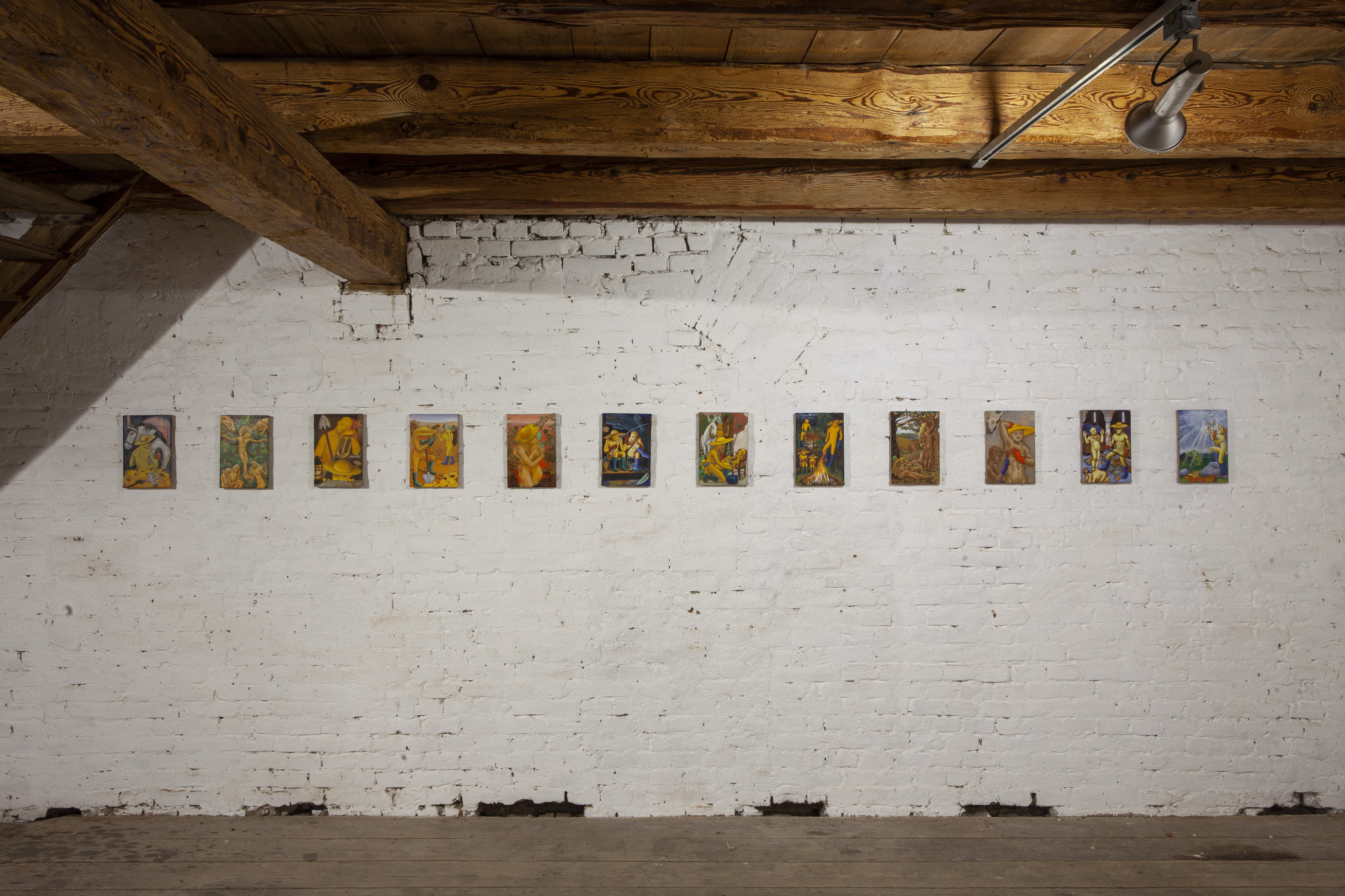 Výstava Kůlna Krista Zahradníka v Bohemia Farmstudio, Lištica