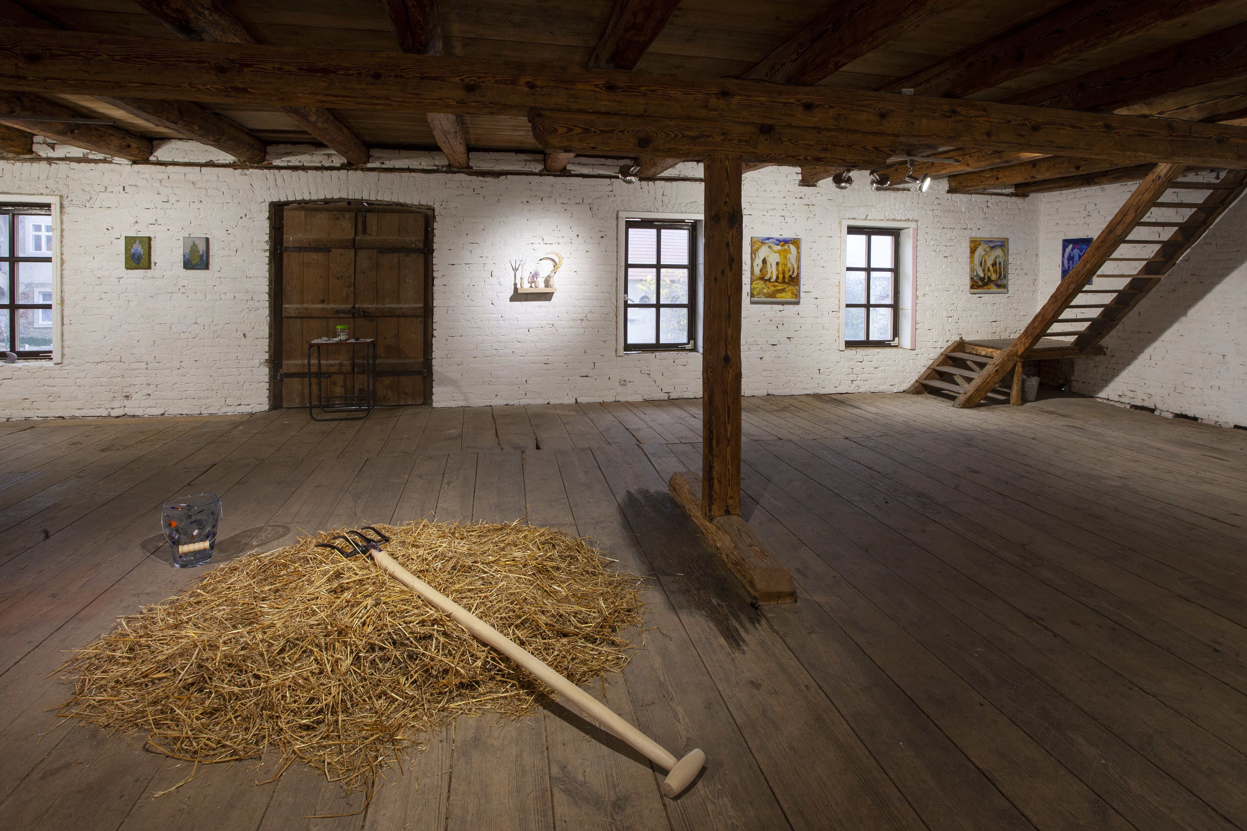 Výstava Kůlna Krista Zahradníka v Bohemia Farmstudio, Lištica