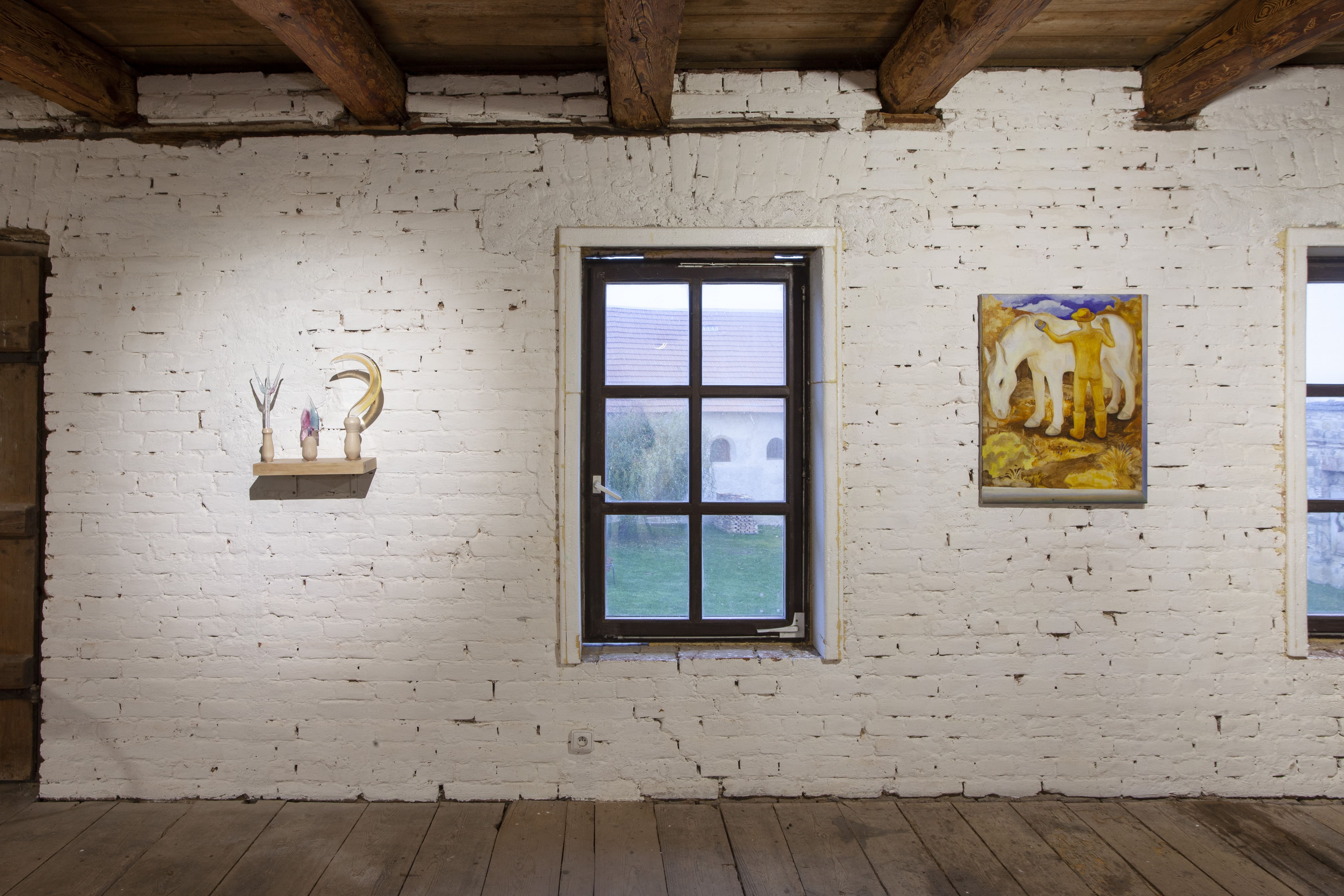 Výstava Kůlna Krista Zahradníka v Bohemia Farmstudio, Lištica
