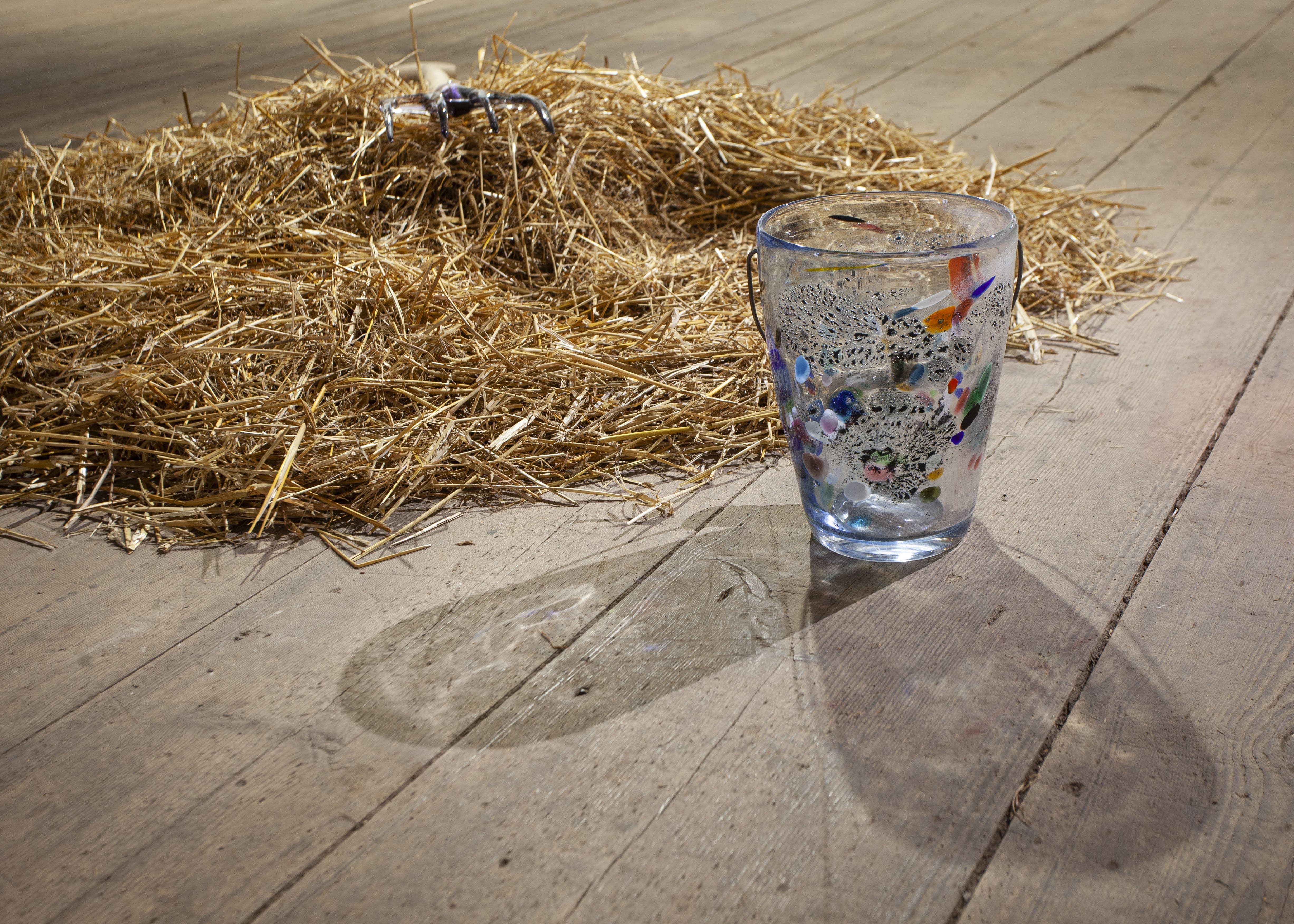 Exhibition The Shed of Christ Gardener in Bohemia Farmstudio, Lištica