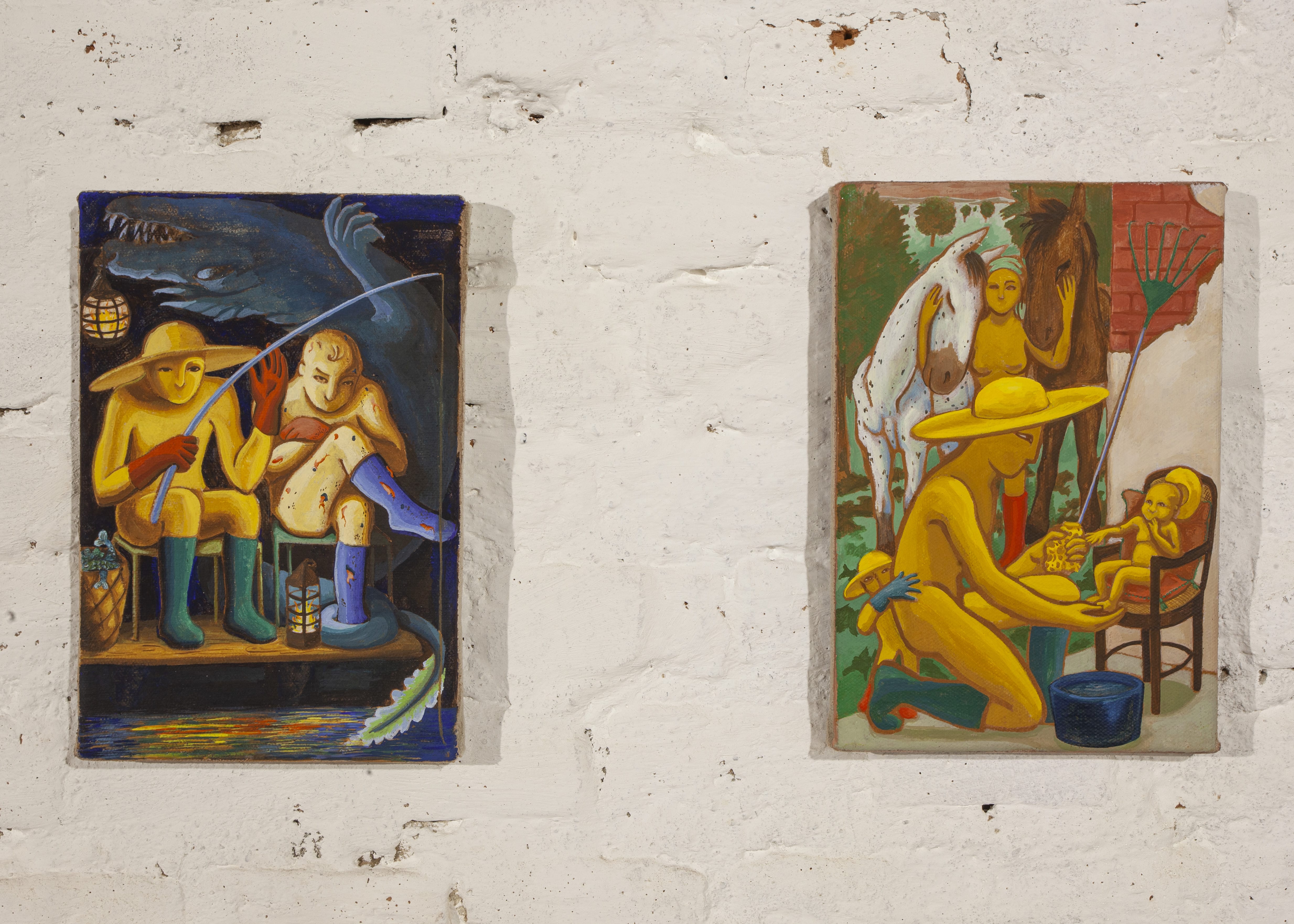 Exhibition The Shed of Christ Gardener in Bohemia Farmstudio, Lištica